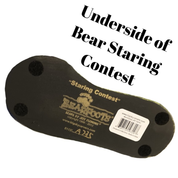 Big Sky Carvers Bear Staring Contest Mini Figurine Paperweight In Original Box - Picture 5 of 9